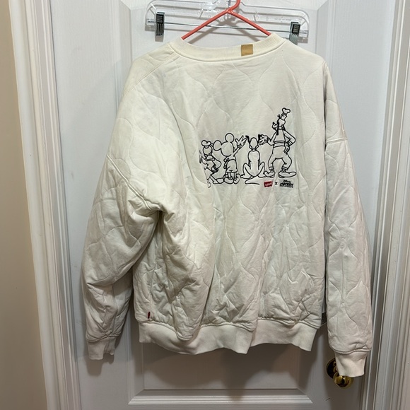 Mickey Mouse X Levi’s reversible crewneck RARE! Size L - Picture 5 of 7